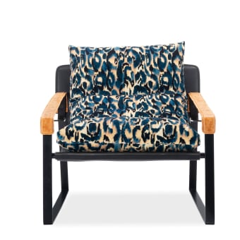 Fauteuil Dunhill Blu Selvaggio