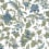 Papier peint Parterre York Wallcoverings Blue VP1314