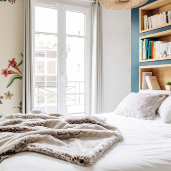 Plaid in pelliccia sintetica