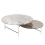Zorro marble coffee table LCE Pele de Tigre LC290106