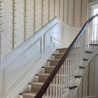 Tapete Acanthus Stripe Sisal