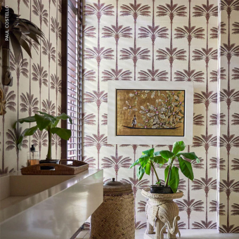 A Palm Is A Palm Sisal Wallpaper