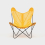 Fauteuil AA Butterfly Batyline Aand Jaune Butterfly Batyline-Jaune1
