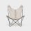 Fauteuil AA Butterfly Batyline Aand Taupe Butterfly Batyline-Taupe1