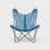 Fauteuil AA Butterfly Batyline Aand Bleu Butterfly Batyline-Bleu jean1