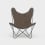 Fauteuil AA Butterfly Coton Aand Taupe Butterfly Coton-Taupe1