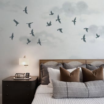 Murmuration Panoramic Wallpaper