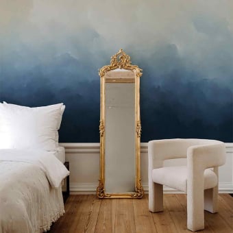 Reflecting panoramic wallpaper