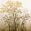 Carta da parati panoramica Misty Morning tree Duro Beige / yellow 321412