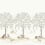 Forest Friends Panoramic Wallpaper Duro White multi 323238
