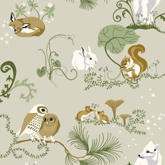 Papier peint panoramique Alice