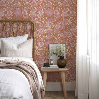 Peony Fever Panoramic Wallpaper