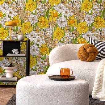 Easter Parade Panoramic Wallpaper