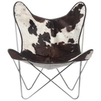 Poltrona AA Butterfly Cuoio