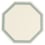 Porzellan Steinzeug Ottagono A Ceramiche Grazia Sale+Menta PIT17A