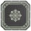 Gres porcellanato Ottagono Decoro Nero Ceramiche Grazia Bath OEODB4