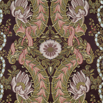 Dahlia Perlé Fabric