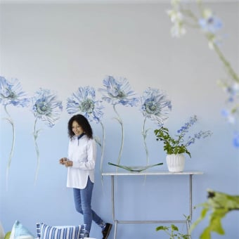 Poppy Panoramic Wallpaper