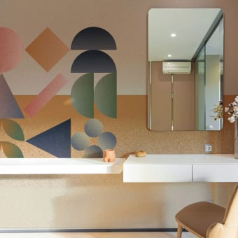 Panorama-Tapete Prisma