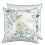 Kissen aus Damast-Korbgeflecht Designers Guild Eau du Nil CCDG1695