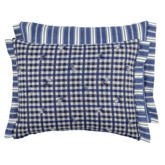 Kissen aus Vichy-Stoff