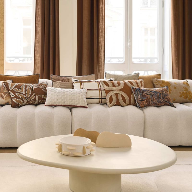 MAISON DĒCOR クッション Gardenia Cushion La Maison Casamance