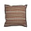 Coussin Serape Outdoor Maison Casamance Rouge Terre Taupe CO51102+CO45X45PES