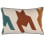 Coussin Triptyque Maison Casamance Terracotta Bleu Canard CO49703+CO40X60PES