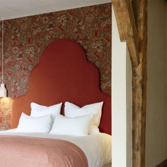 Brocade wall covering