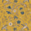 Carta da parati Antwerp Damask Coordonn&eacute; Mustard D00143