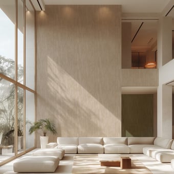 Papier peint Rafia Plain