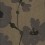 Tapete Metal Velvet Flower and Lin Flamant Coco 18007