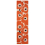 Tapis de couloir Unikko Marimekko Orange Red 132403070245