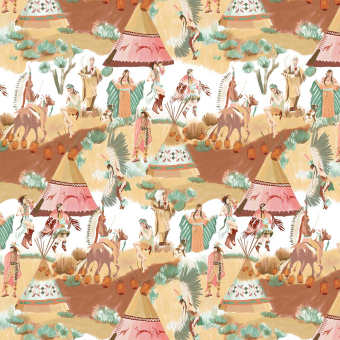 Stoff Danza De La Lluvia