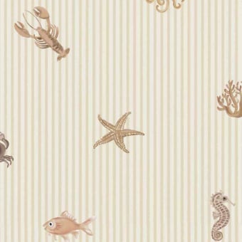 Papier peint Seaside - Tiny Treasures