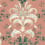 Tessuto French Damask Coordonn&eacute; Coral TFREONY-CORAL