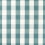 Madras Check Fabric Sanderson Teal DSTR237739