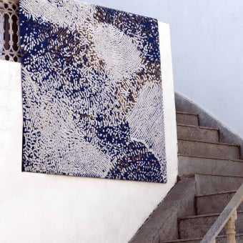 Teppich Niebla Lapislazuli