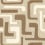 Tissu Avant-garde Casamance Moka mousse 90740166