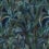 Tessuto Iridis Casamance Multico Bleu 80080327