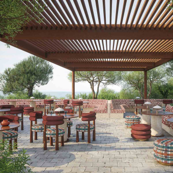 Rico Ruivo In-Outdoor Fabric