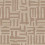 Tessuto Piano libero Casamance Marron 92530599