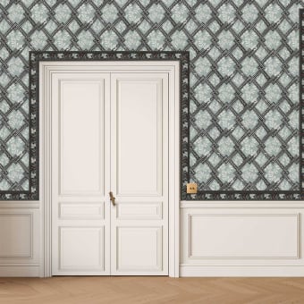 Tapete Ermitage mit Blumenmuster