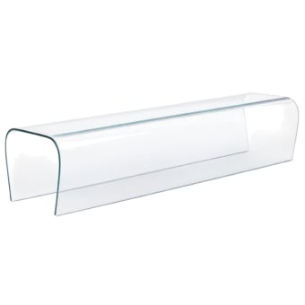 Bent Glass Bench Seat