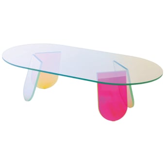 Tavolino Shimmer Ovale