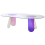 Shimmer Dining Table Glas Italia Irisé SHI13