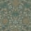 Papier peint Hippolyte Casamance Vert de gris/doré 70450712