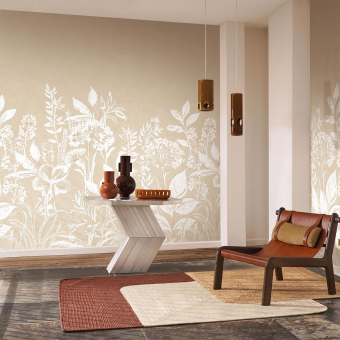 Camelia Panoramic Wallpaper