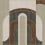 Carta da parati panoramica Alcoves Casamance Grège/vert de gris 71190712