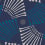 Tapete Ronde Maison Martin Morel Blue MMM-801-BLU